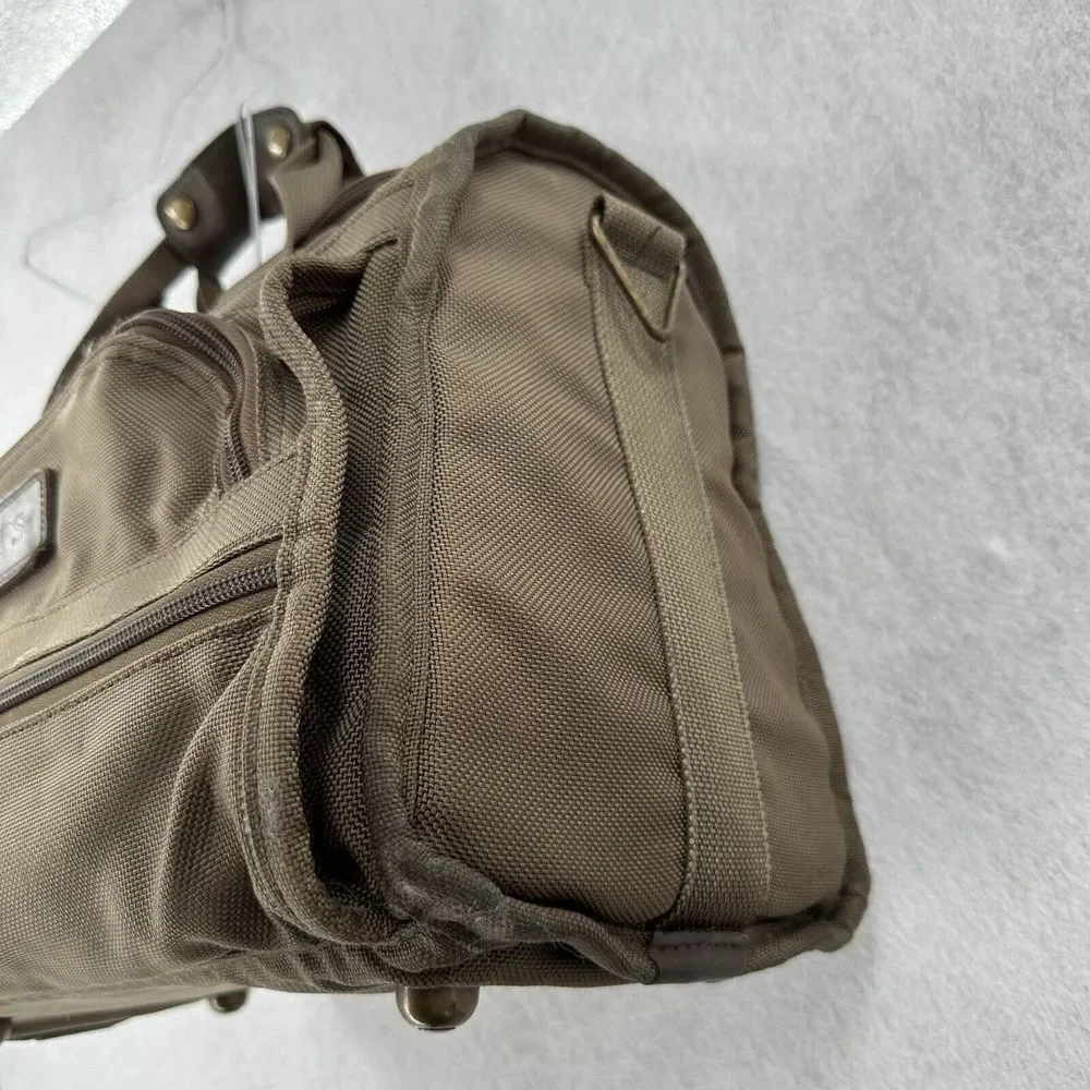 Tumi Ballistic Canvas Small Duffel Bag Weekender - No‎ Shoulder Strap, Monogram